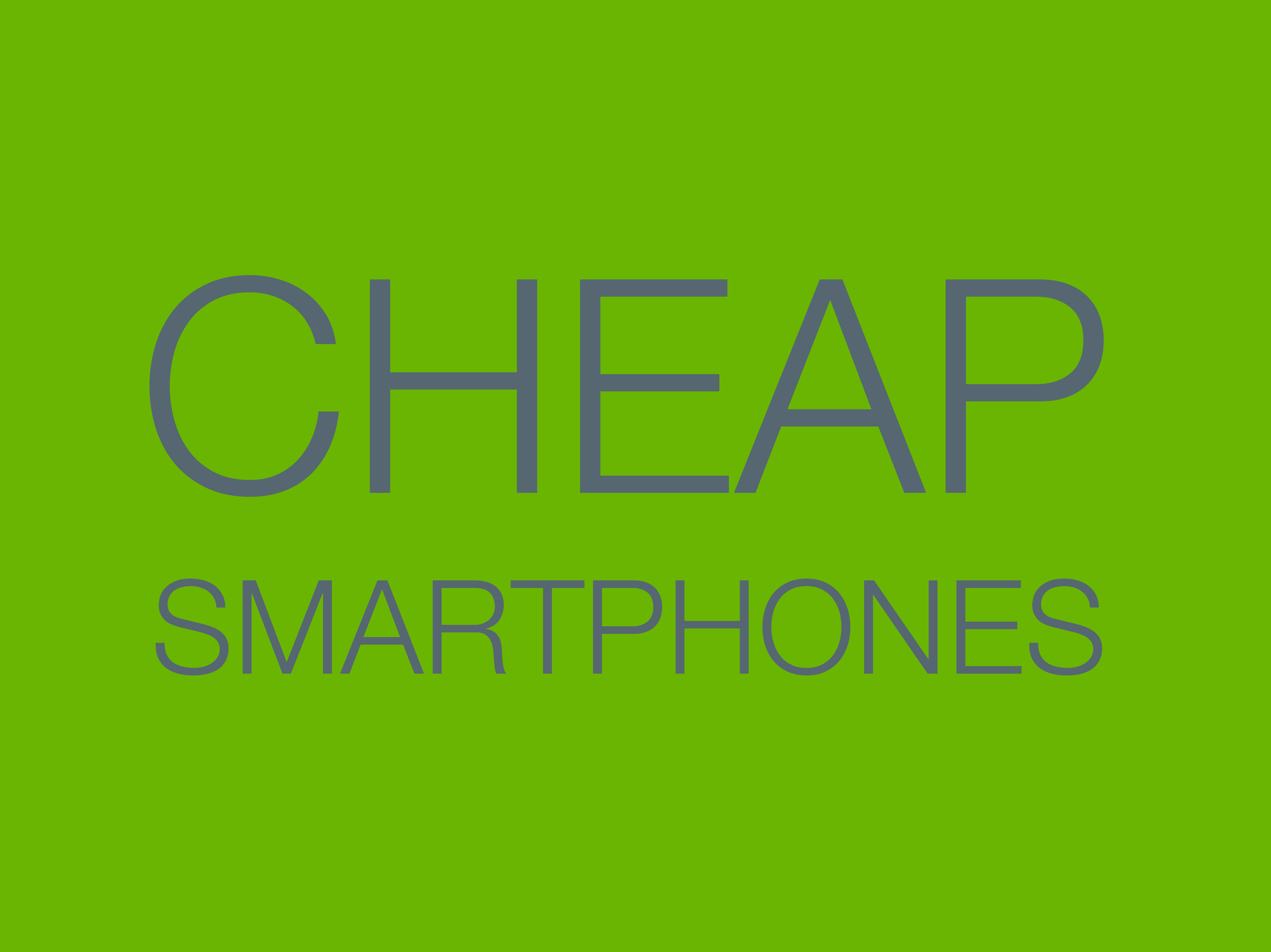 Cheap smartphones